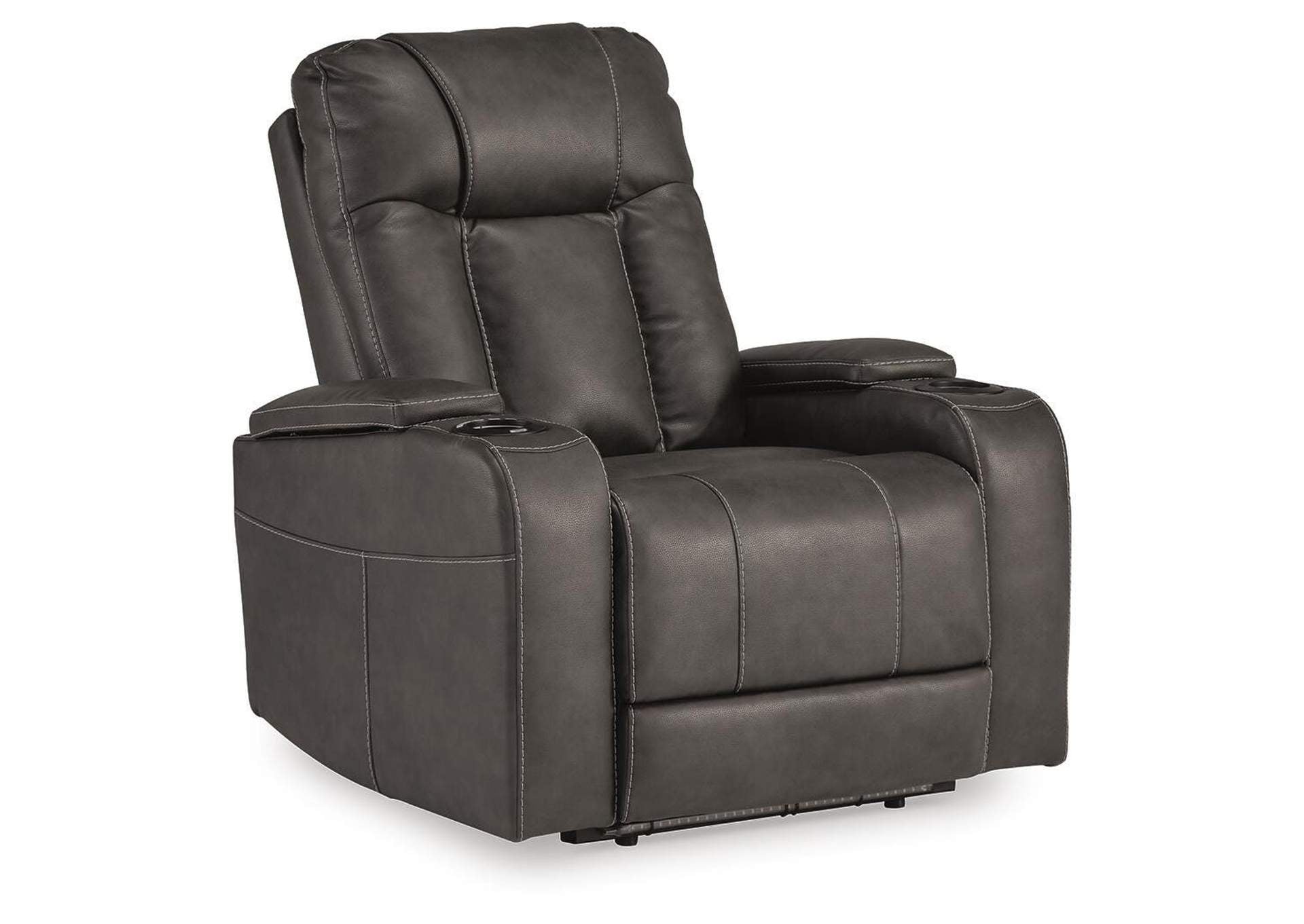 Feazada Power Recliner angled view