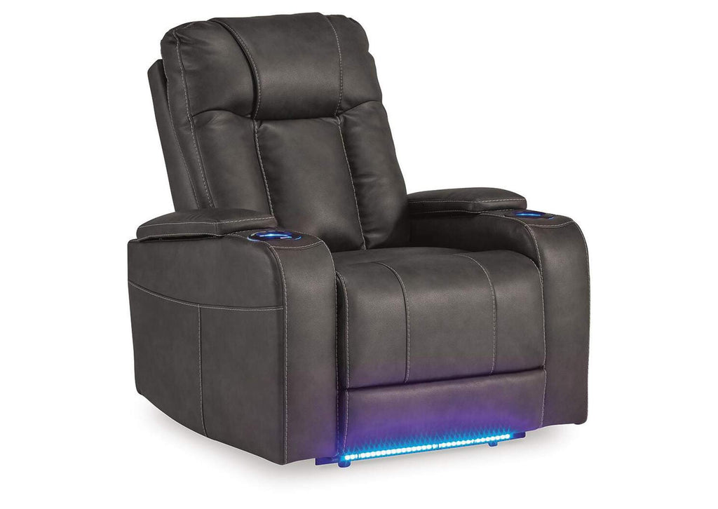 Feazada Power Recliner angled view