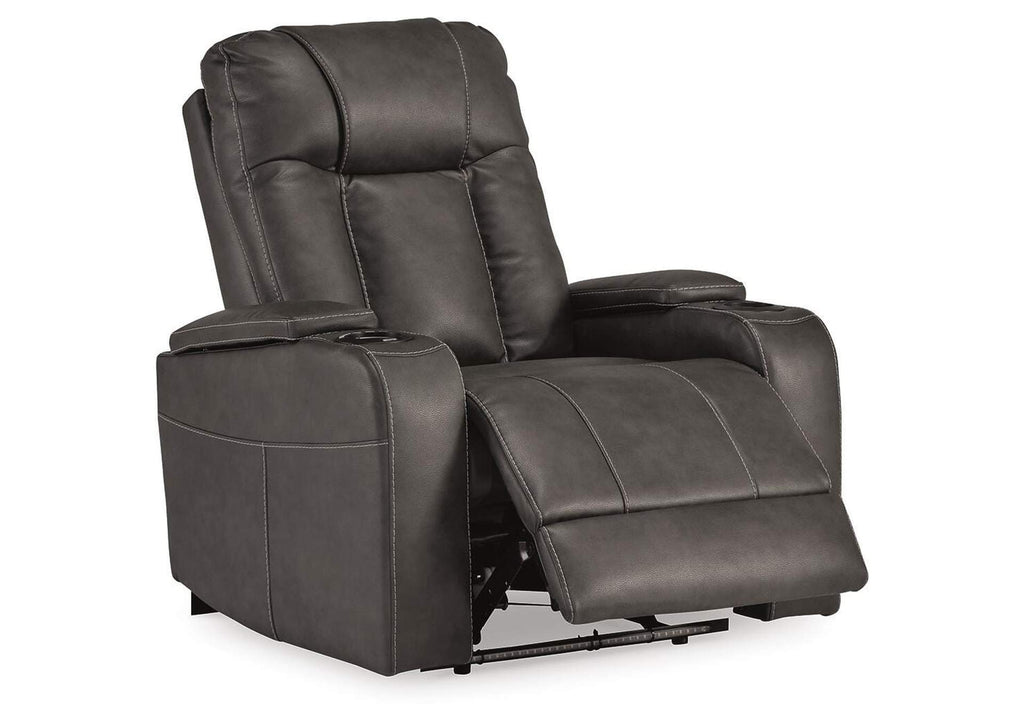 Feazada Power Recliner angled view