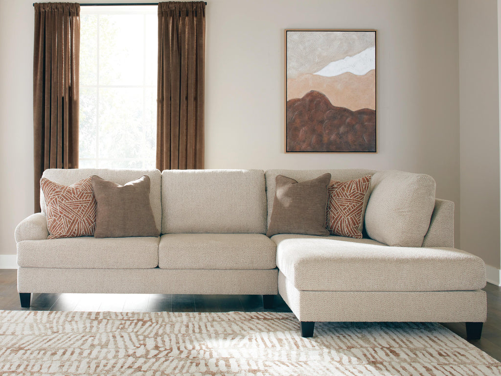 Steelwater Retreat sectional, 2-Piece Sectional with Chaise · Right-Facing Chaise · 126 × 81 × 41 in, view 2