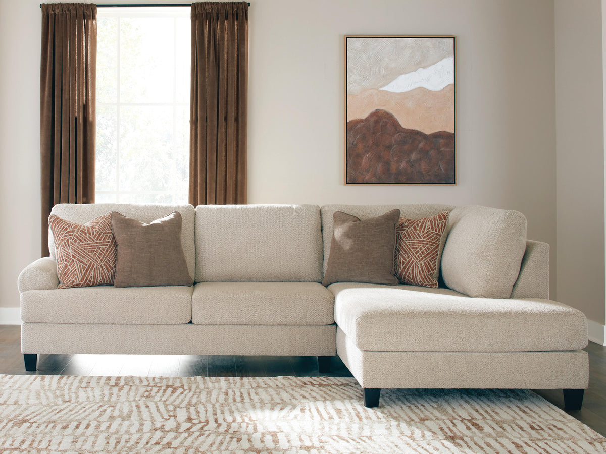Steelwater Retreat sectional, 2-Piece Sectional with Chaise · Right-Facing Chaise · 126 × 81 × 41 in, view 2