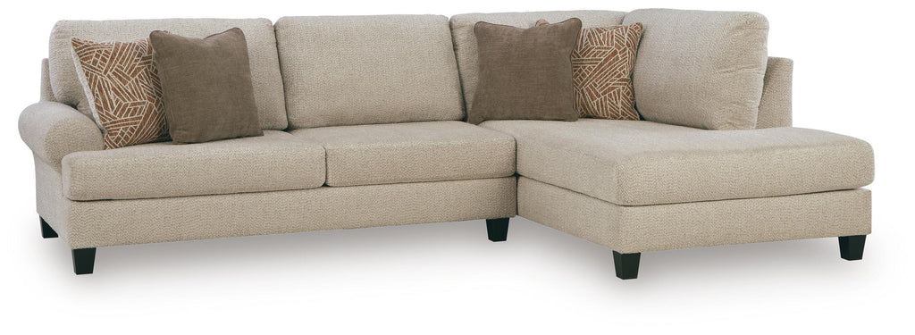Steelwater Retreat sectional, 2-Piece Sectional with Chaise · Right-Facing Chaise · 126 × 81 × 41 in, view 1