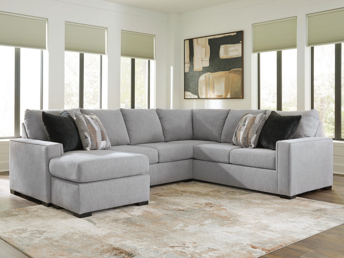 Lakepoint sectional, 2-Piece Sectional with Chaise · 126 × 98 × 40 in, view 2
