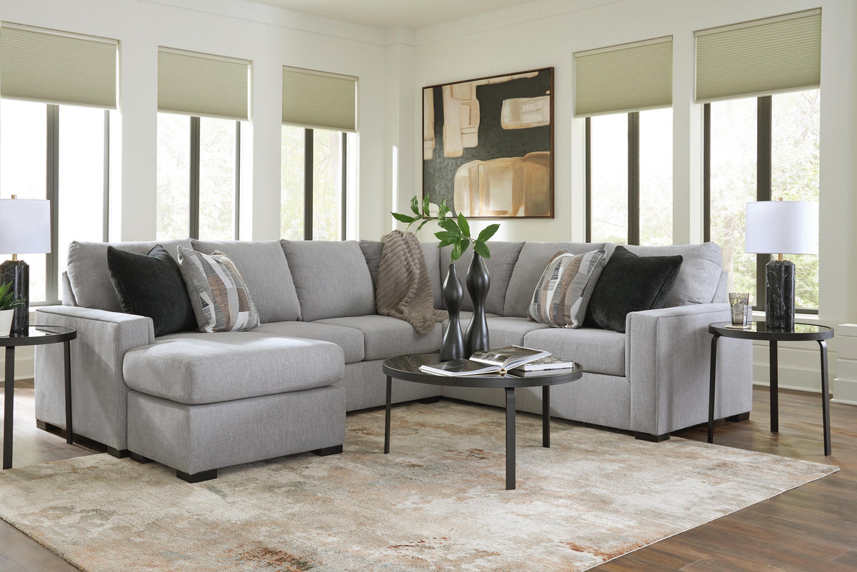 Lakepoint sectional, 2-Piece Sectional with Chaise · 126 × 98 × 40 in, view 3
