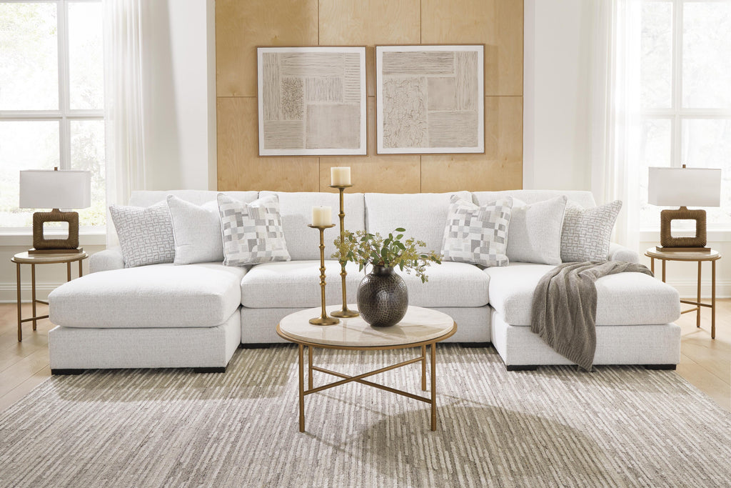 Misty-Lakes sectional, 4-Piece Double Chaise Sectional · Left-Facing Chaise · 152 × 67 × 38 in, view 3
