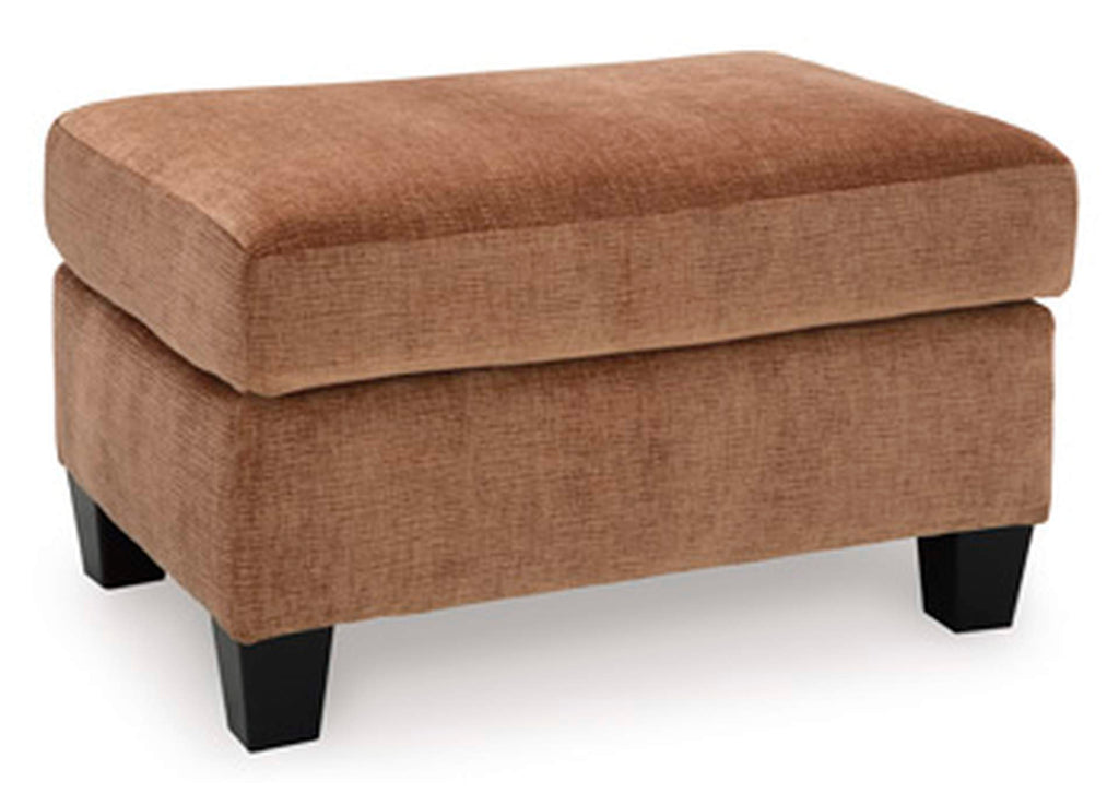 Amity Bay Ottoman angled view