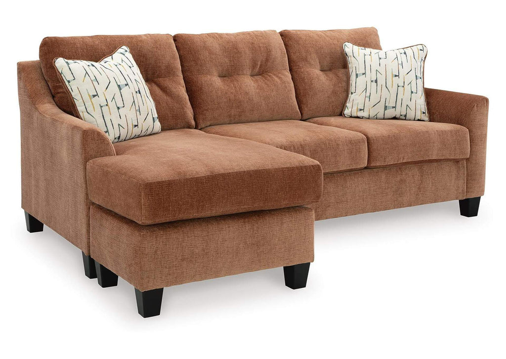 Amity Bay Queen Sofa Chaise Sleeper angled view