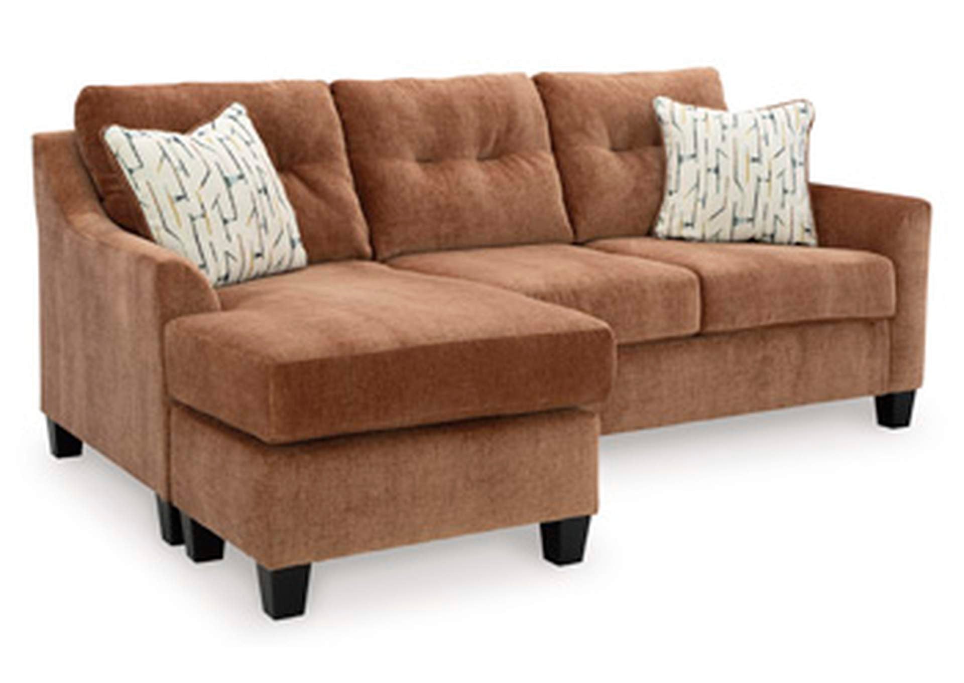 Amity Bay Sofa Chaise angled view
