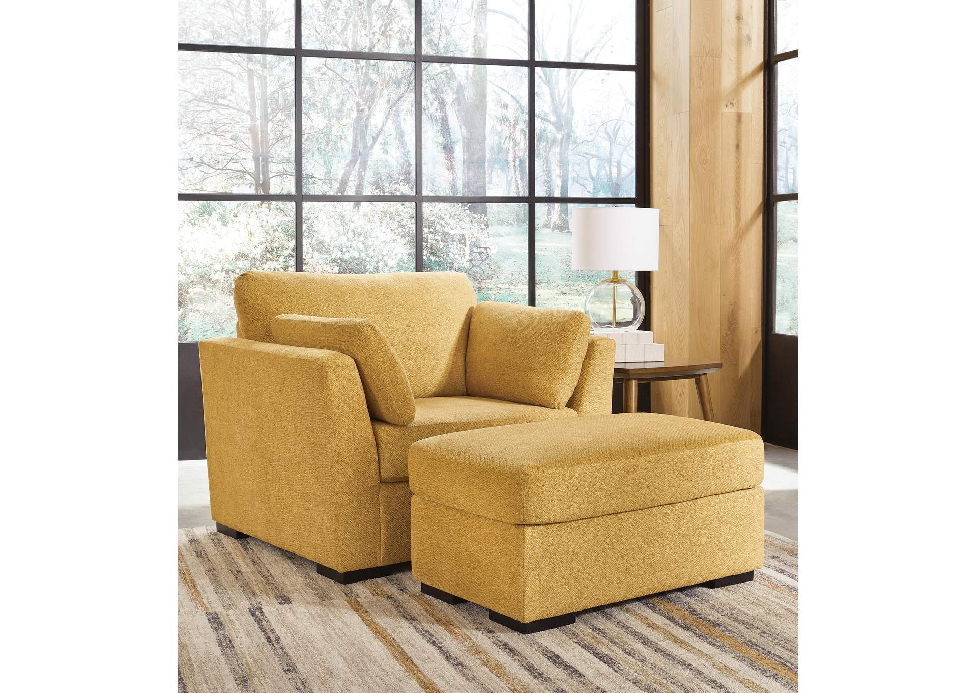 Keerwick Sofa, Loveseat, Chair and Ottoman