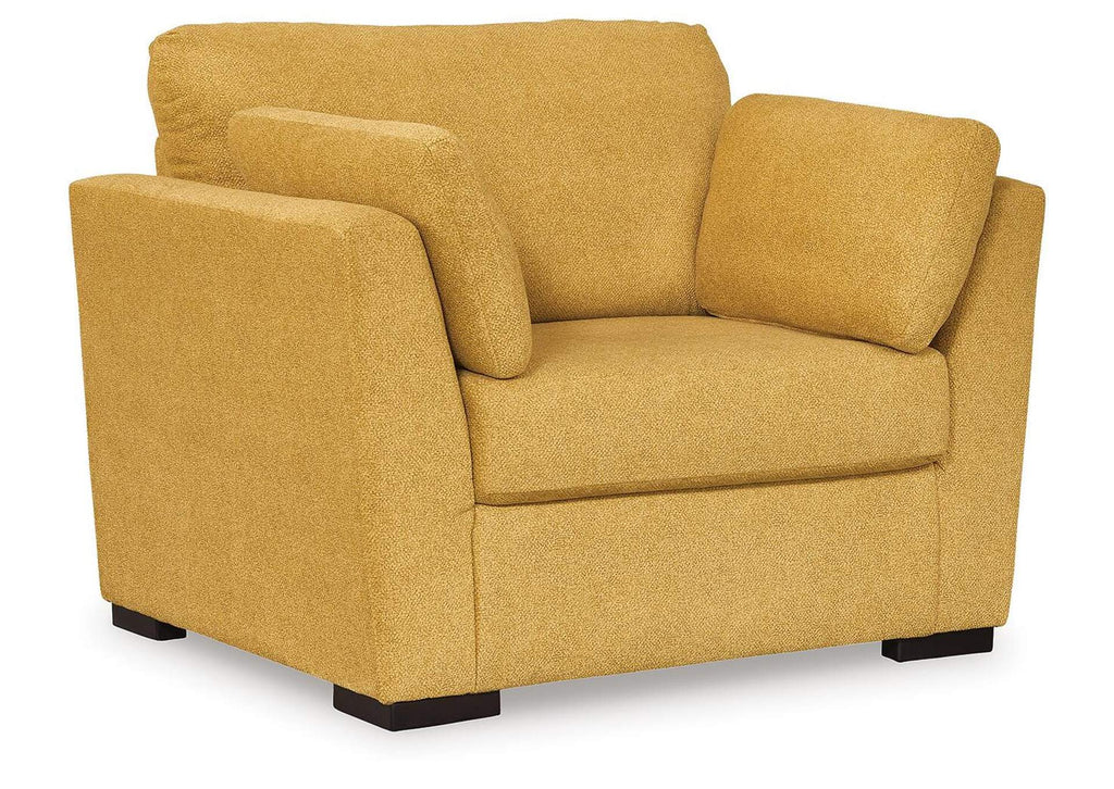 Keerwick Sofa, Loveseat, Chair and Ottoman angled view