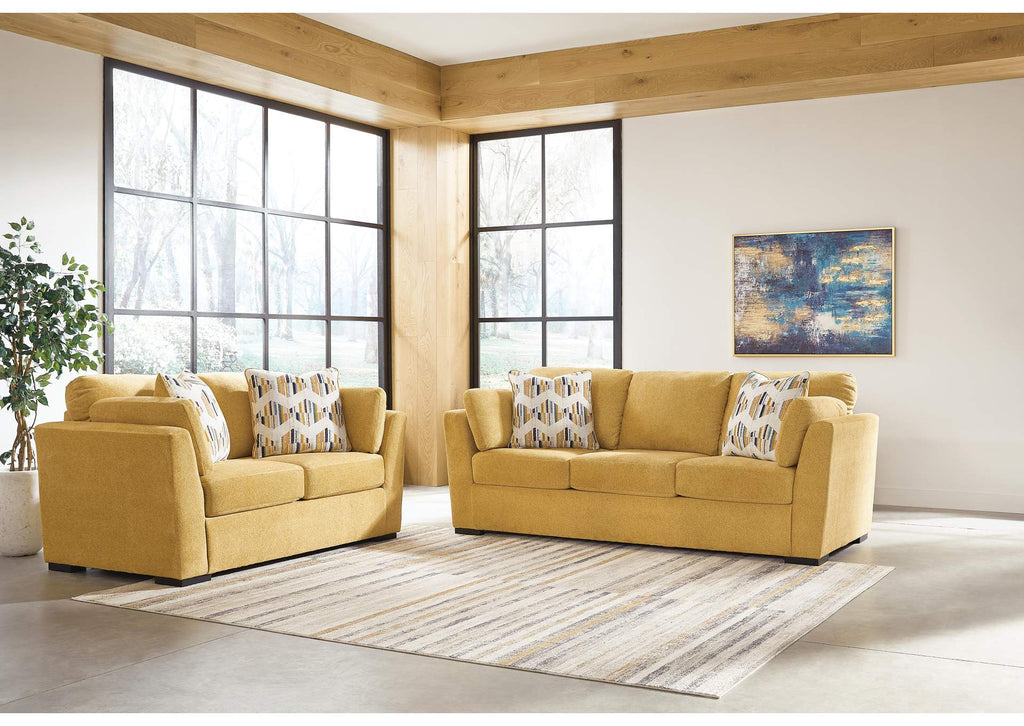 Keerwick Sofa, Loveseat, Chair and Ottoman