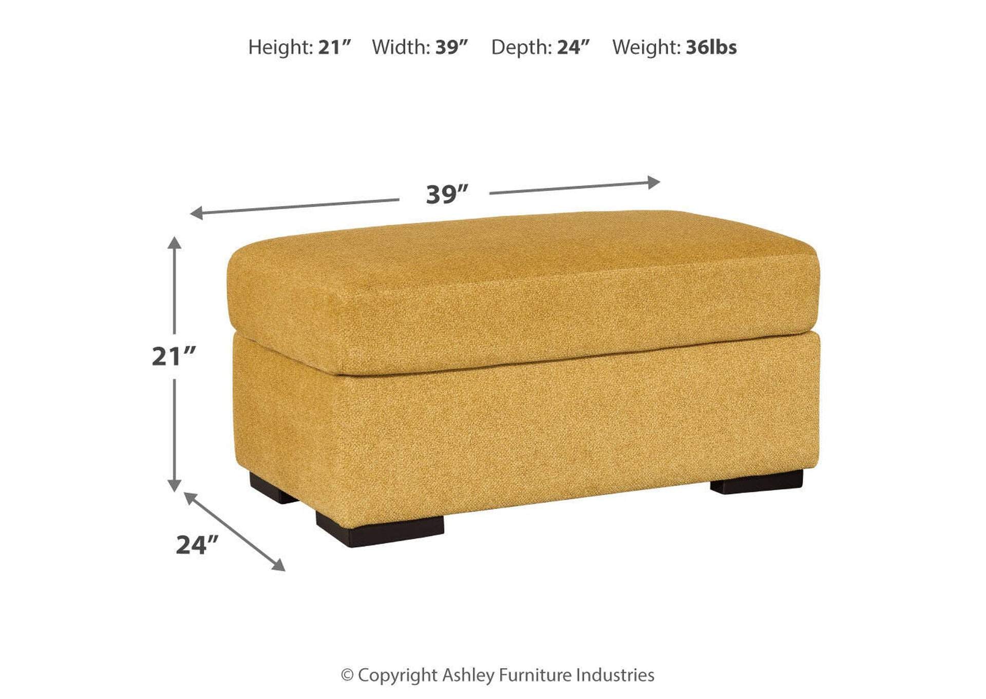 Keerwick Sofa, Loveseat, Chair and Ottoman dimensions