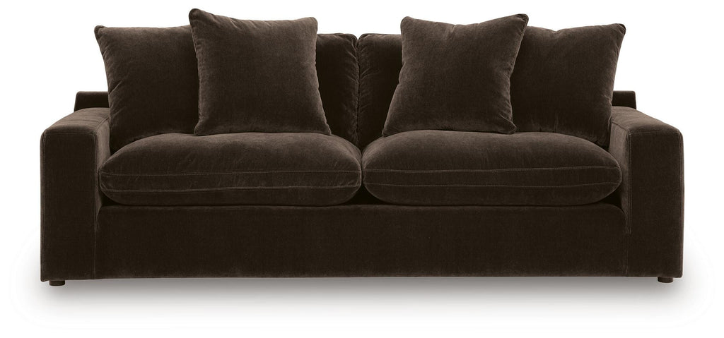 Maxton Heights Sofa in Bittersweet, front view