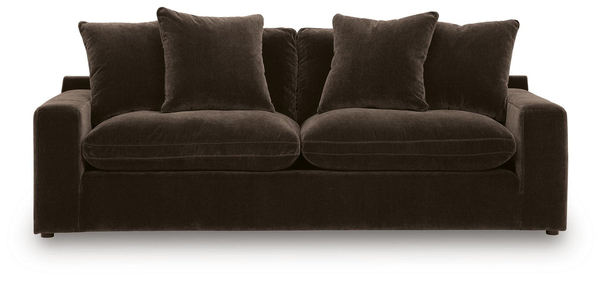Maxton Heights Sofa in Bittersweet, front view