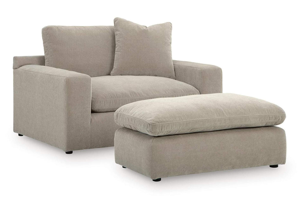 Maxton Heights Oversized Chair and Ottoman