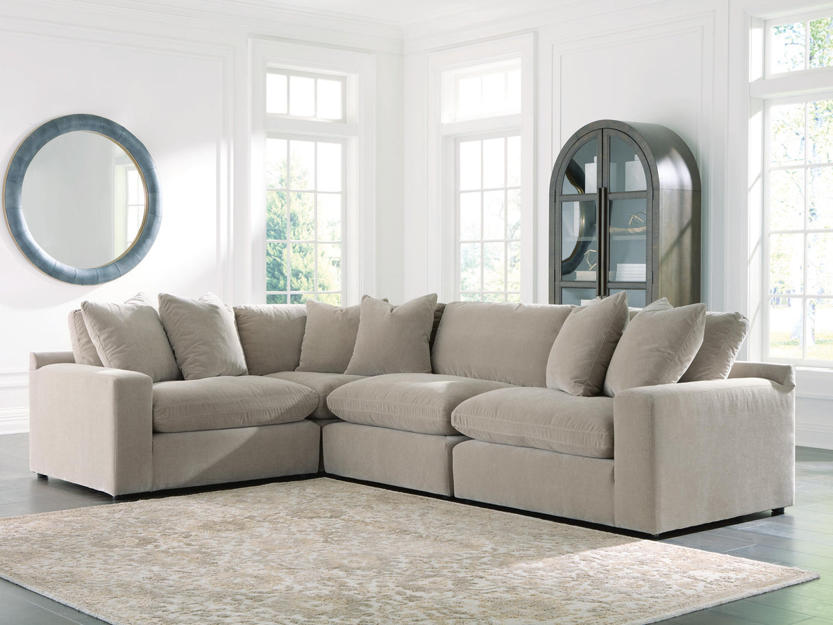 Maxton Heights sectional, 4-Piece Sectional · 133 × 92 × 38 in, view 2