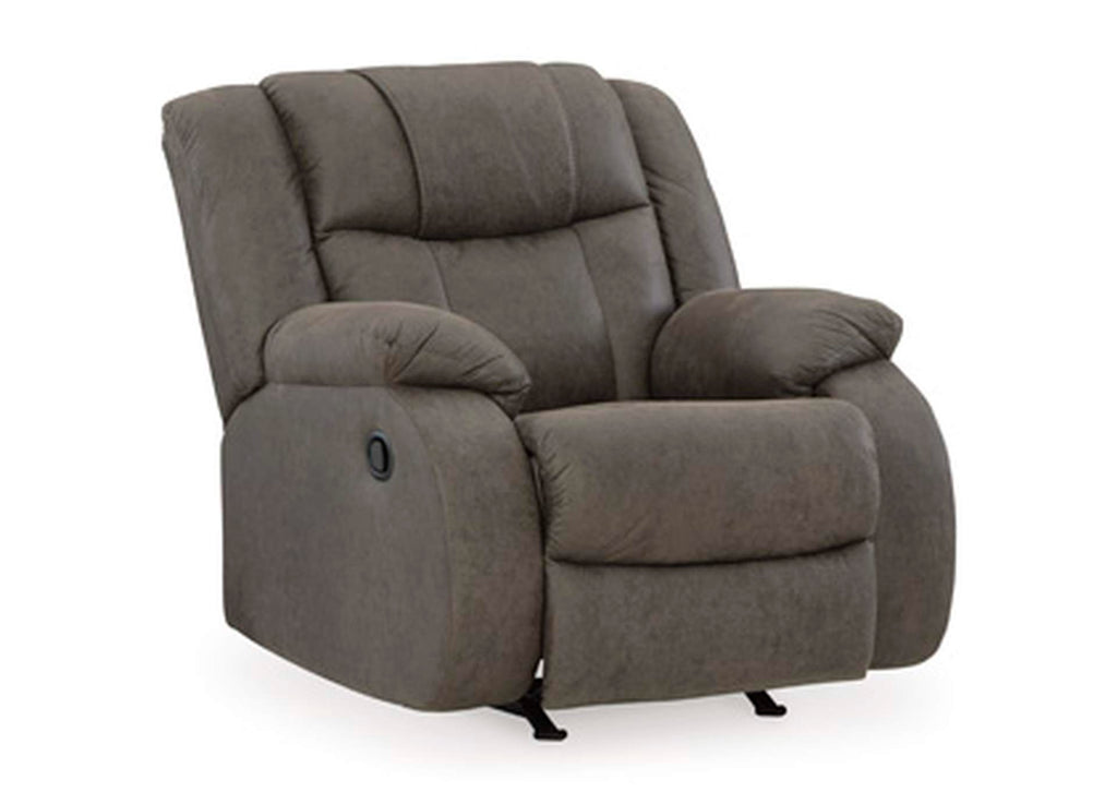 First Base Recliner angled view