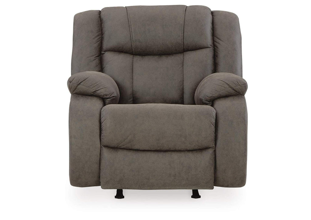 First Base Sofa, Loveseat and Recliner front view