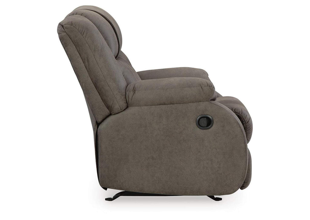 First Base Sofa, Loveseat and Recliner side view