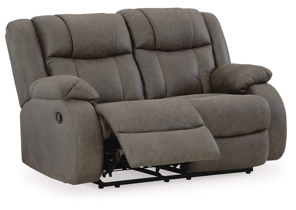 First Base Sofa, Loveseat and Recliner angled view