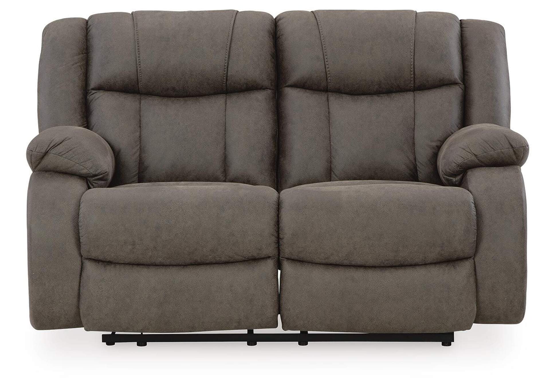 First Base Sofa, Loveseat and Recliner front view