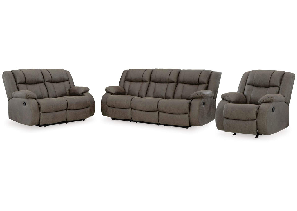 First Base Sofa, Loveseat and Recliner