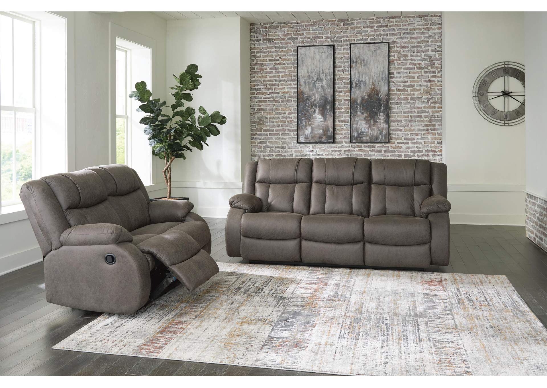First Base Sofa, Loveseat and Recliner