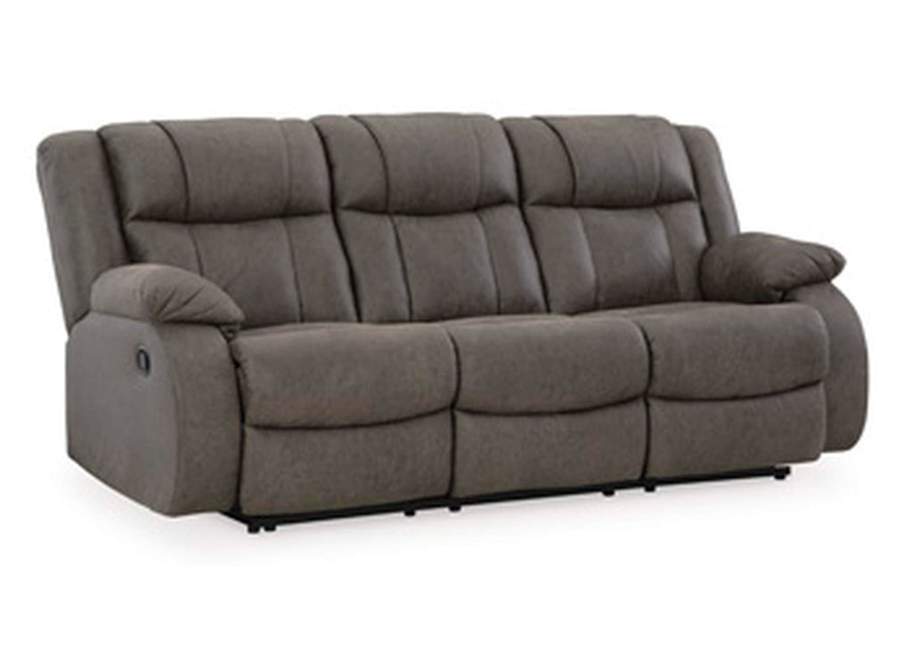 First Base Reclining Sofa angled view