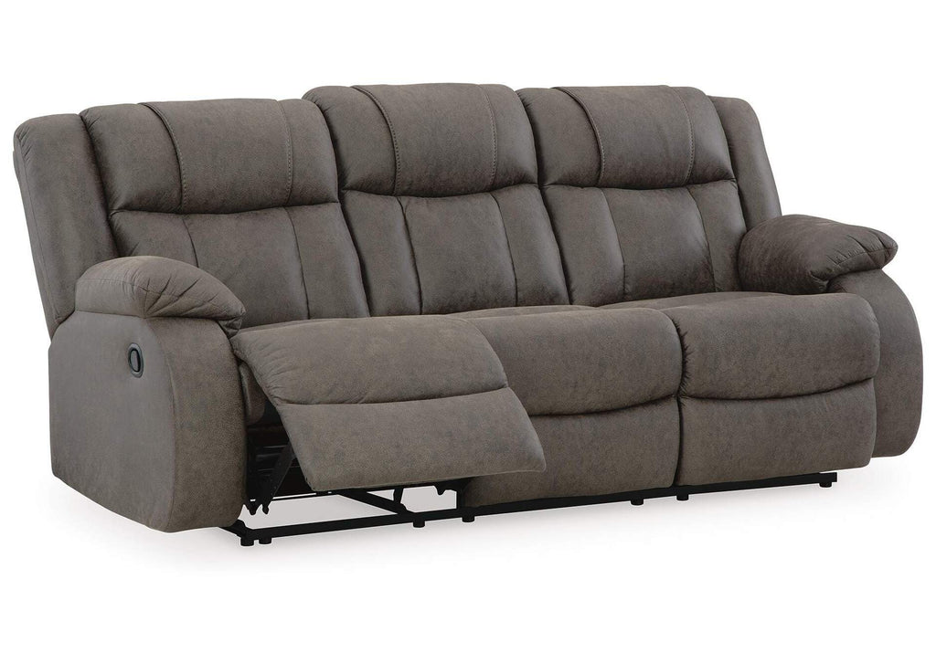 First Base Sofa, Loveseat and Recliner angled view