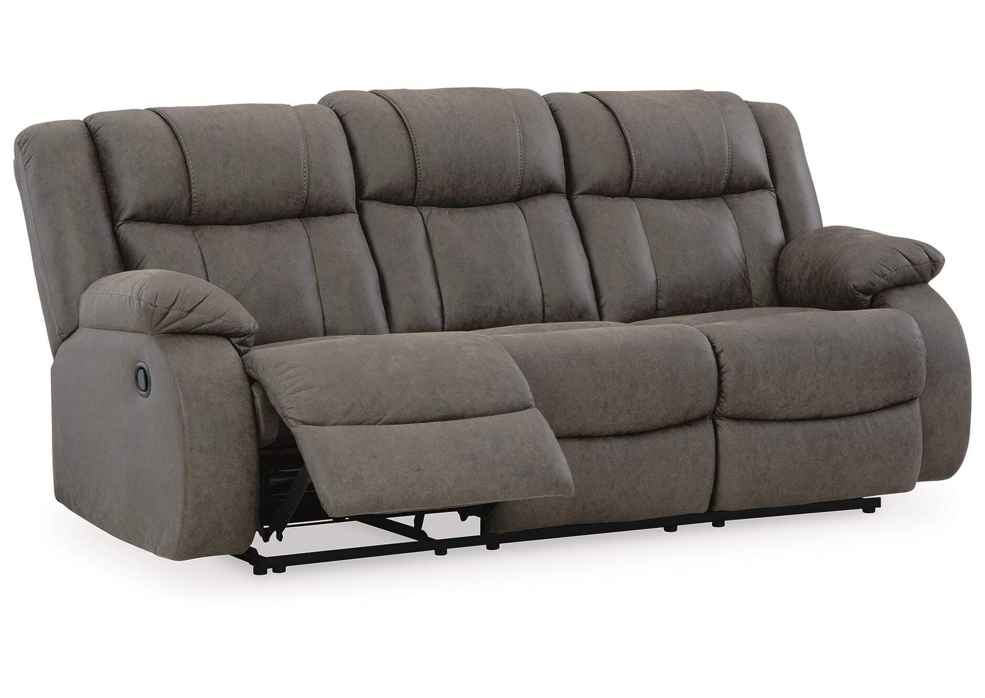 First Base Sofa, Loveseat and Recliner angled view