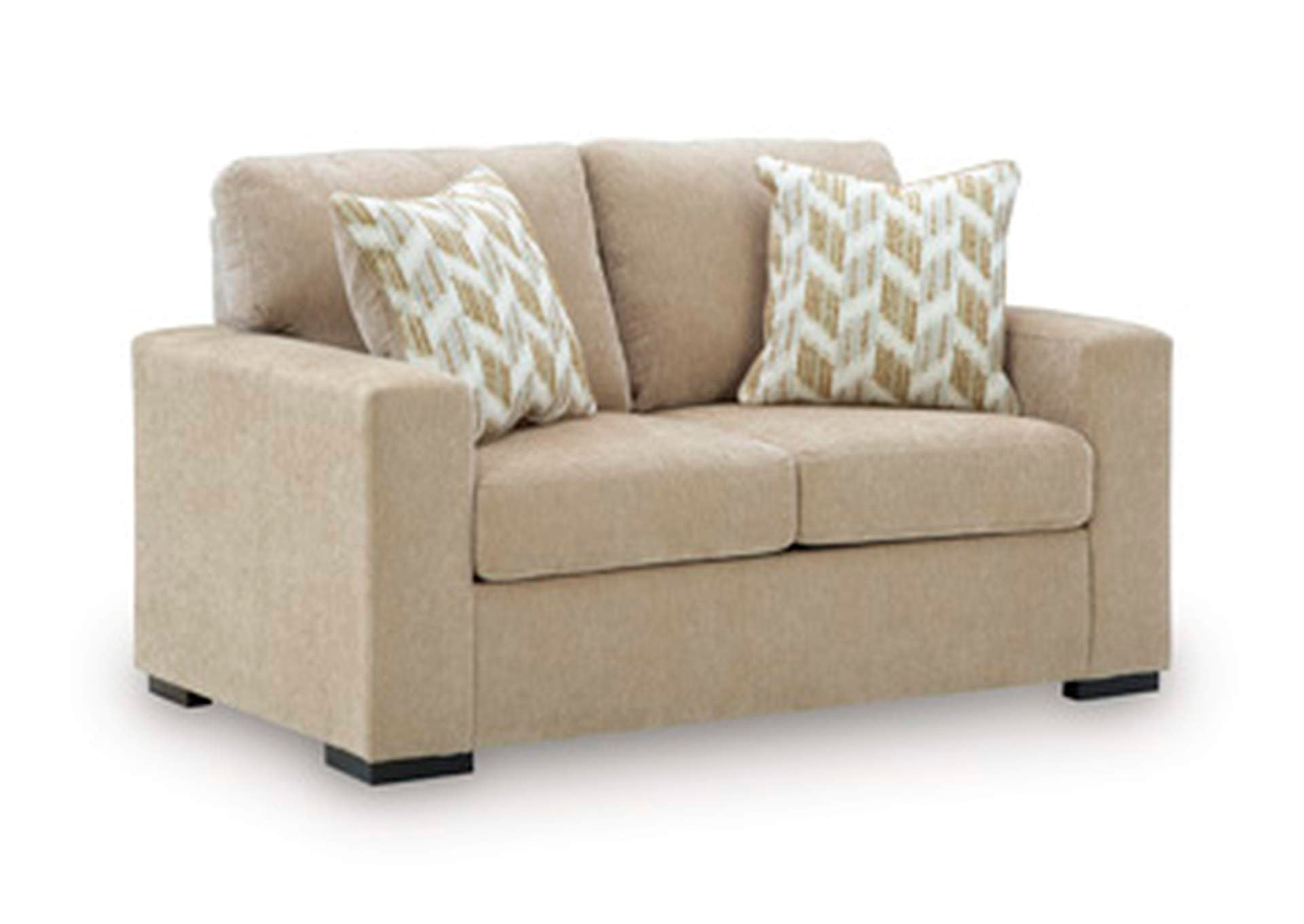 Bridgepoint Loveseat angled view