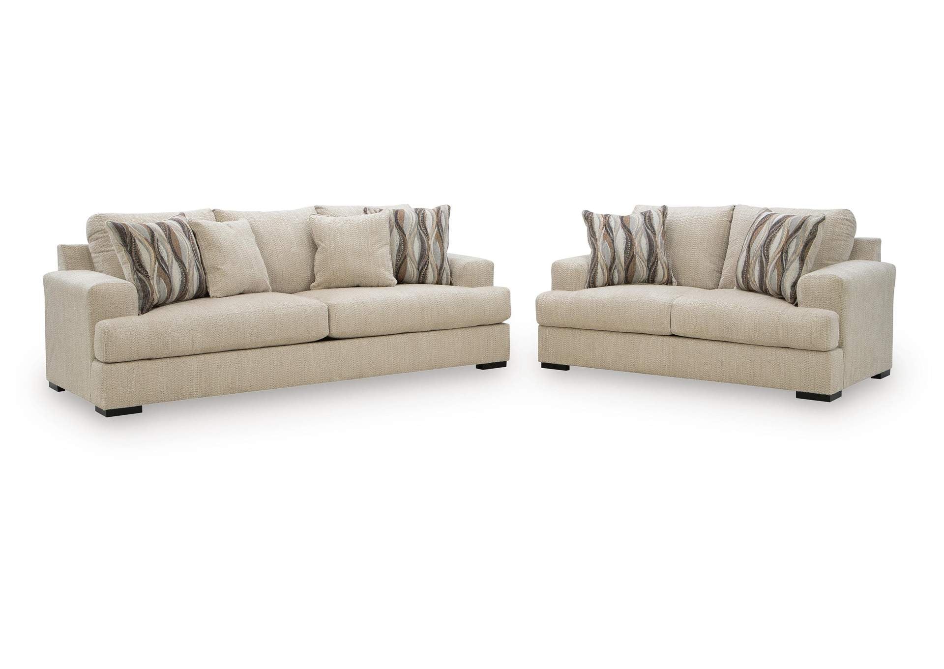 Crespino Sofa and Loveseat