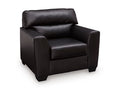 Glennbre Chair in Midnight, angle view
