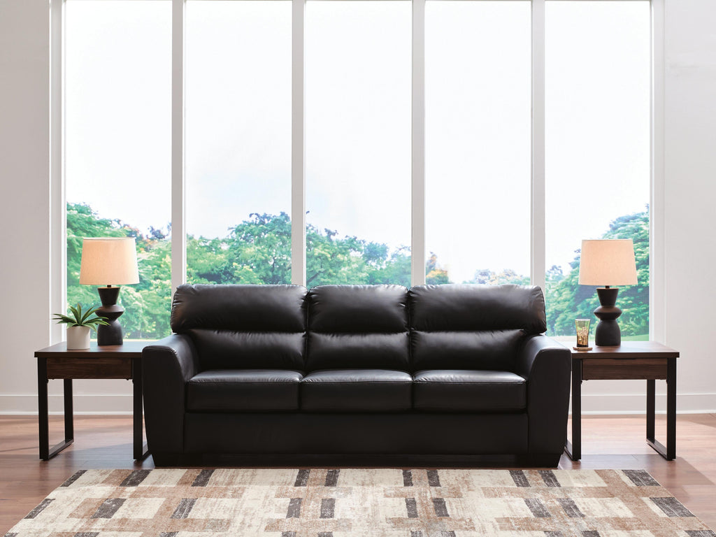 Glennbre Sofa in Midnight, lifestyle view
