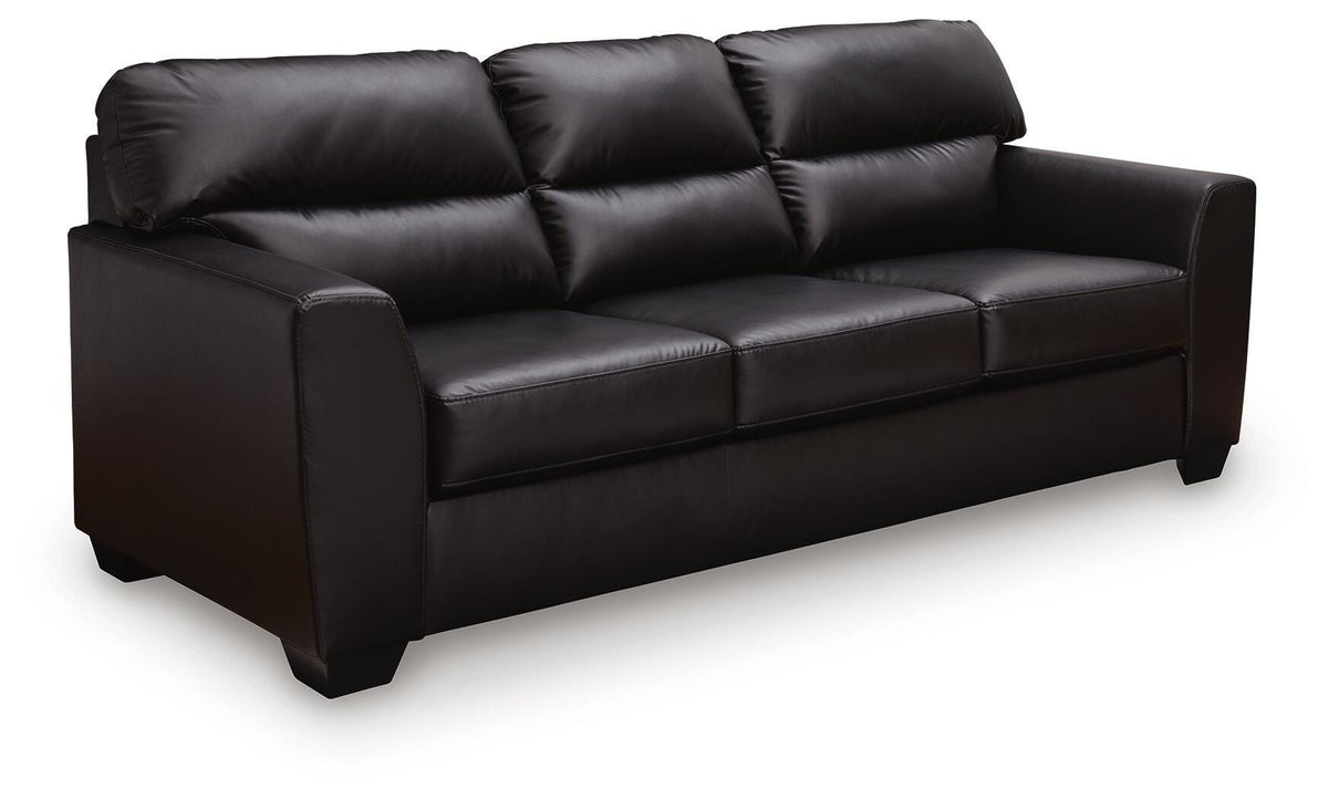 Glennbre Sofa in Midnight, angle view