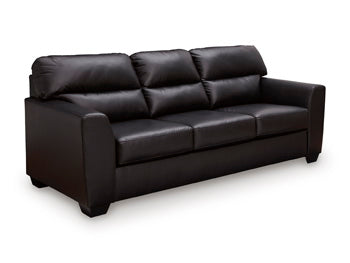 Glennbre Sofa in Midnight, angle view