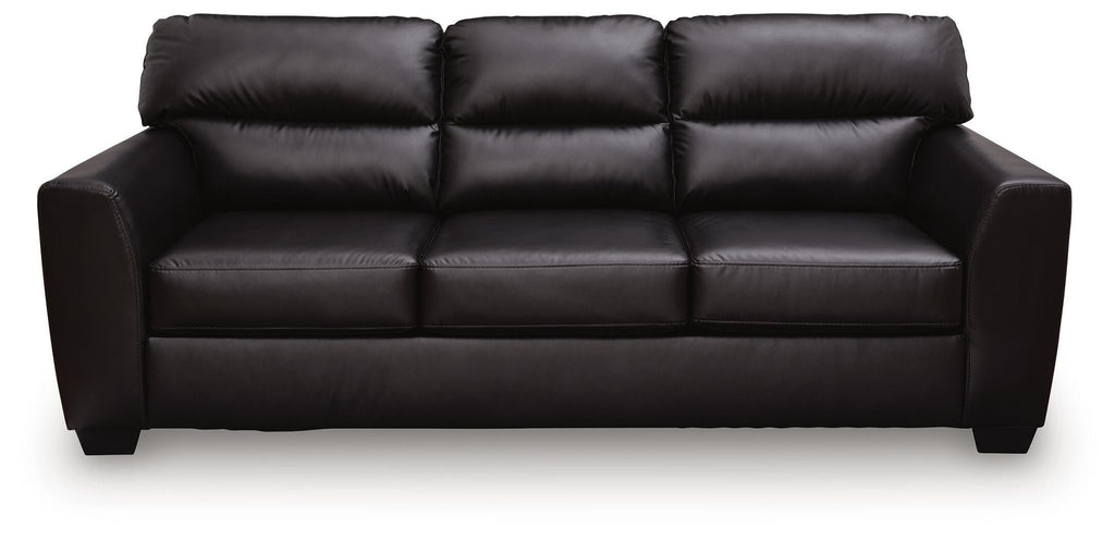 Glennbre Sofa in Midnight, front view