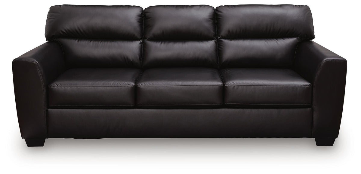 Glennbre Sofa in Midnight, front view