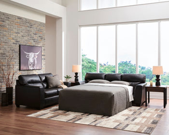Glennbre Queen Sofa Sleeper in Midnight