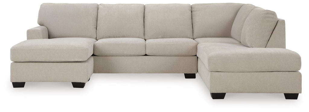 Riverfield sectional, 2-Piece Sectional with Chaise · 122 × 86 × 38 in, view 2