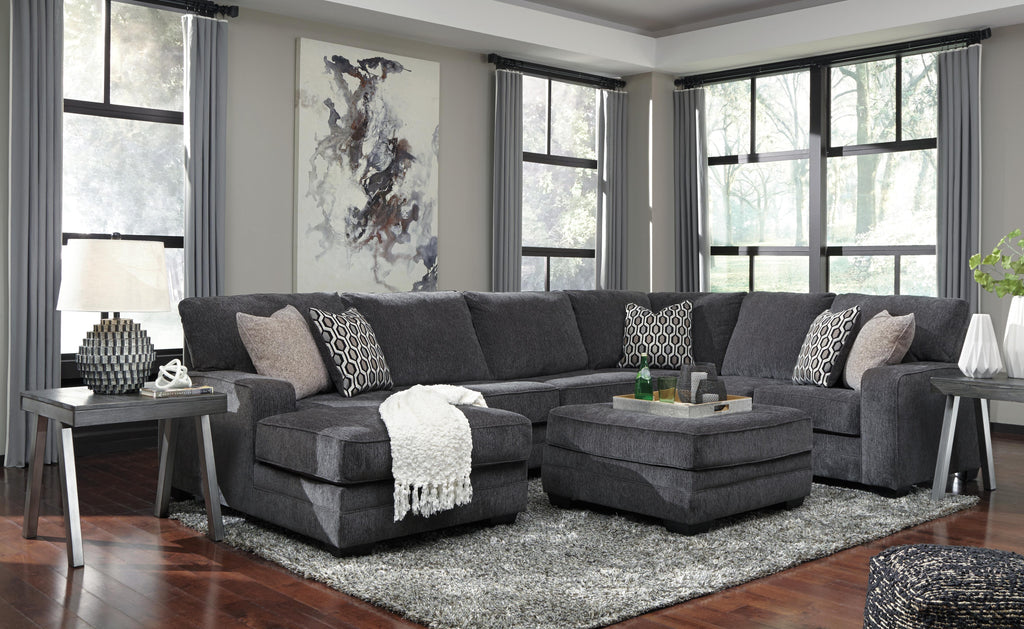 Tracling sectional, 3-Piece Sectional with Chaise · Left-Facing Chaise · 140 × 99 × 40 in, view 4