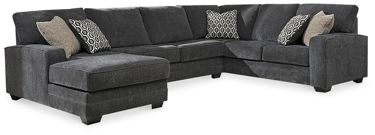 Tracling sectional, 3-Piece Sectional with Chaise · Left-Facing Chaise · 140 × 99 × 40 in, view 2