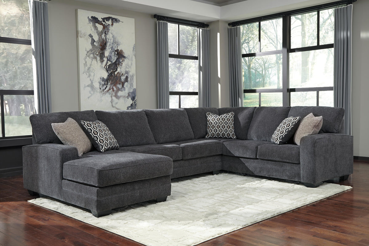 Tracling sectional, 3-Piece Sectional with Chaise · Left-Facing Chaise · 140 × 99 × 40 in, view 3