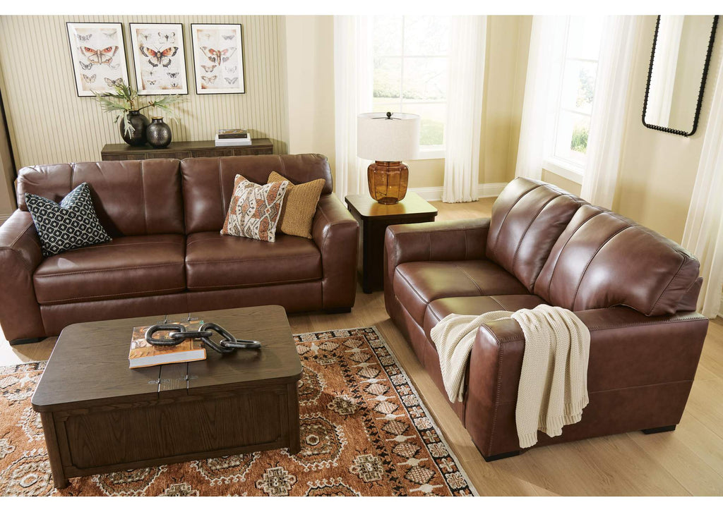 Mossano Sofa and Loveseat