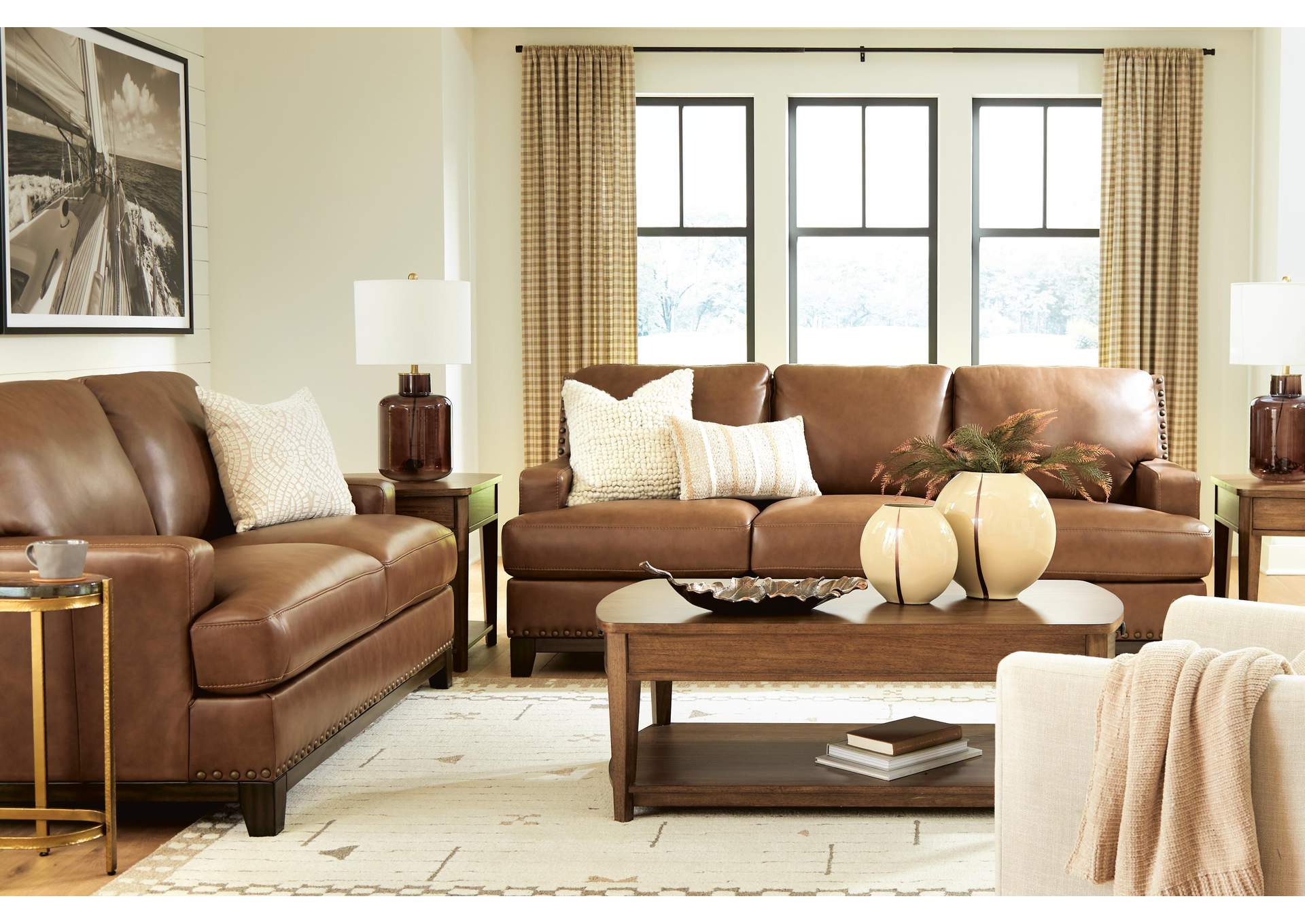 Gambellara Sofa and Loveseat