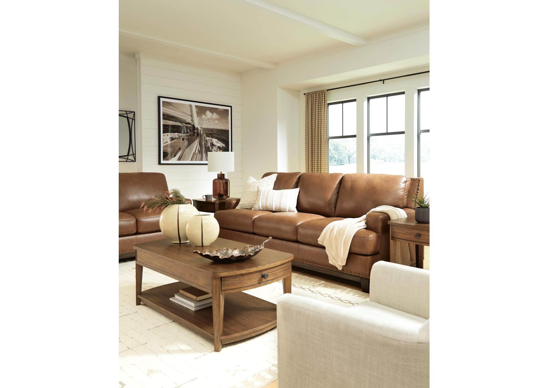 Gambellara Sofa and Loveseat