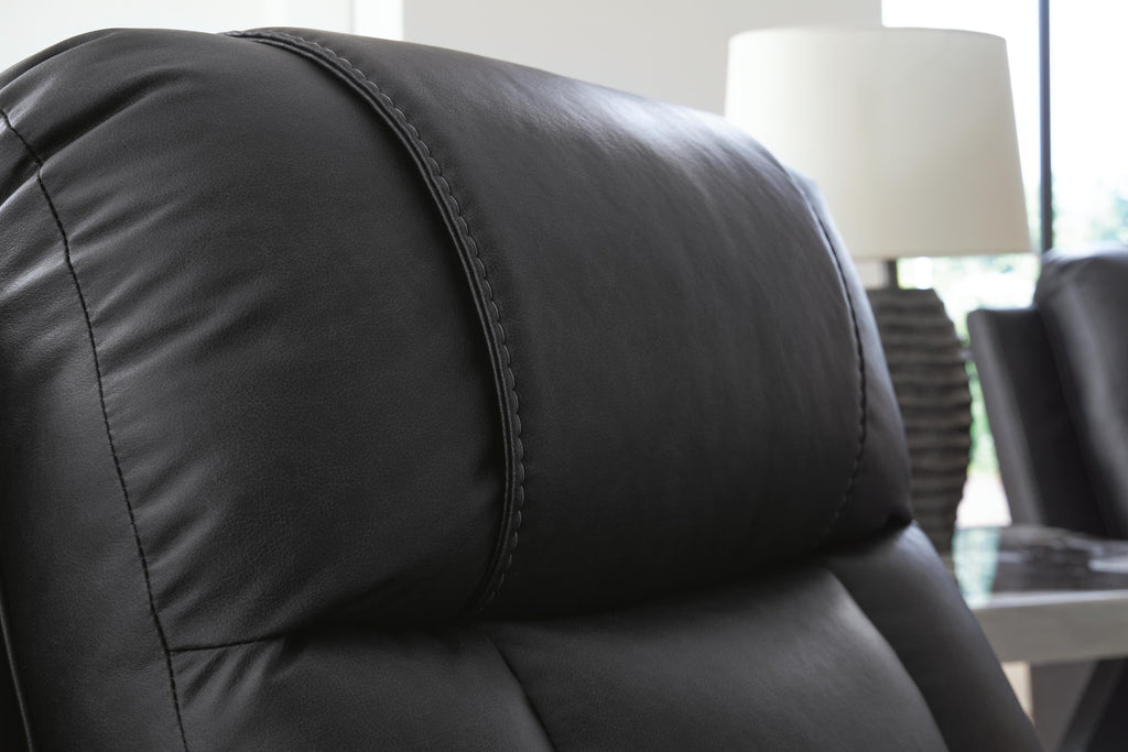 Mackmenville Reclining Sofa in Carbon, alternate view 8
