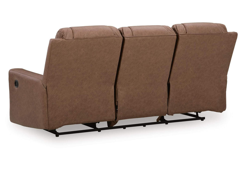 Mackmenville Reclining Sofa and Reclining Loveseat with Console