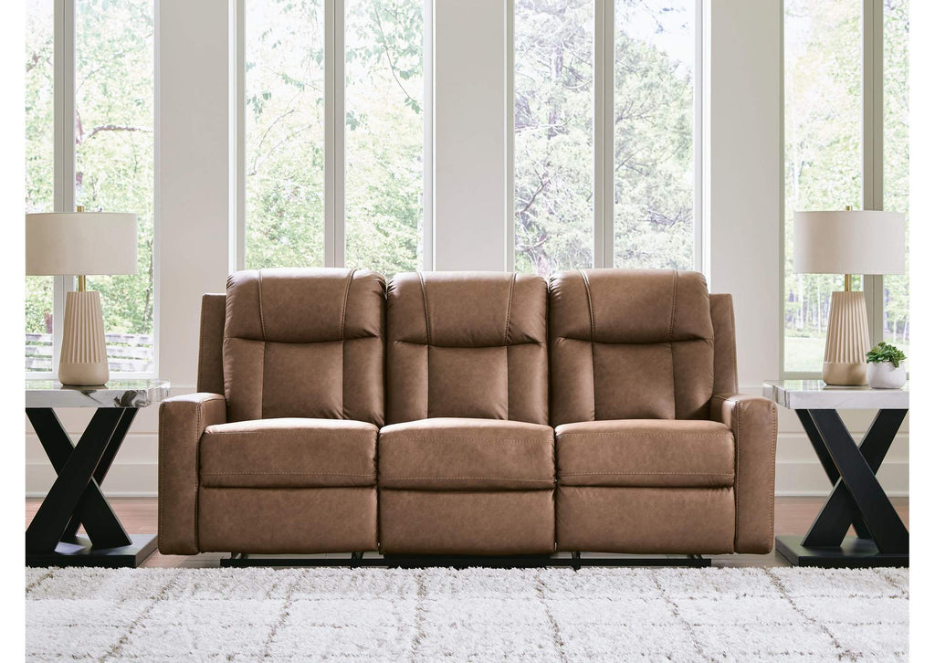 Mackmenville Reclining Sofa and Reclining Loveseat with Console
