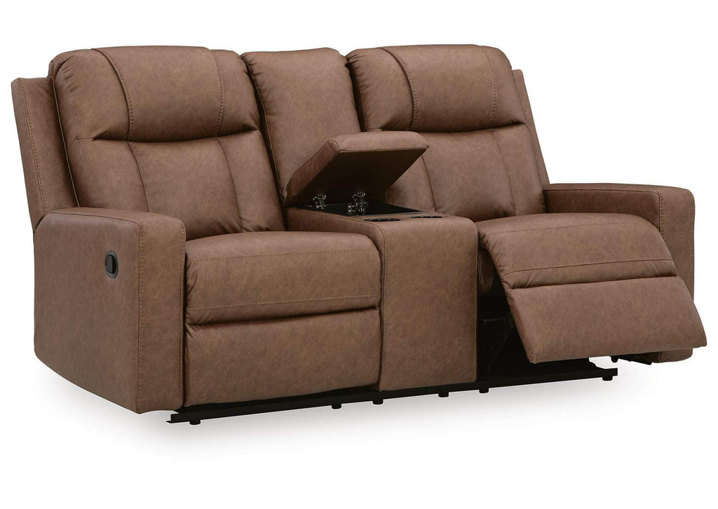 Mackmenville Reclining Sofa and Reclining Loveseat with Console